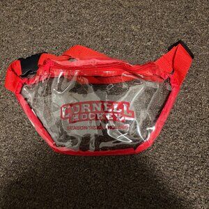Cornell University Ice Hockey Clear Fanny Pack